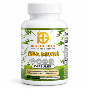 Sea Moss Capsules: Four Ingredients, No Gel Preparation