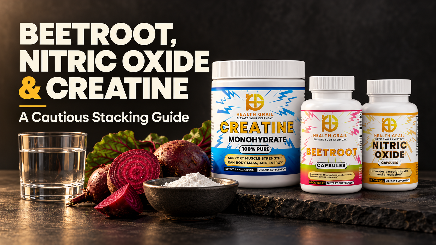 Beetroot, Nitric Oxide & Creatine: A Cautious Stacking Guide