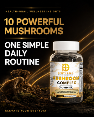 10 Powerful Mushrooms. One Simple Daily Routine.