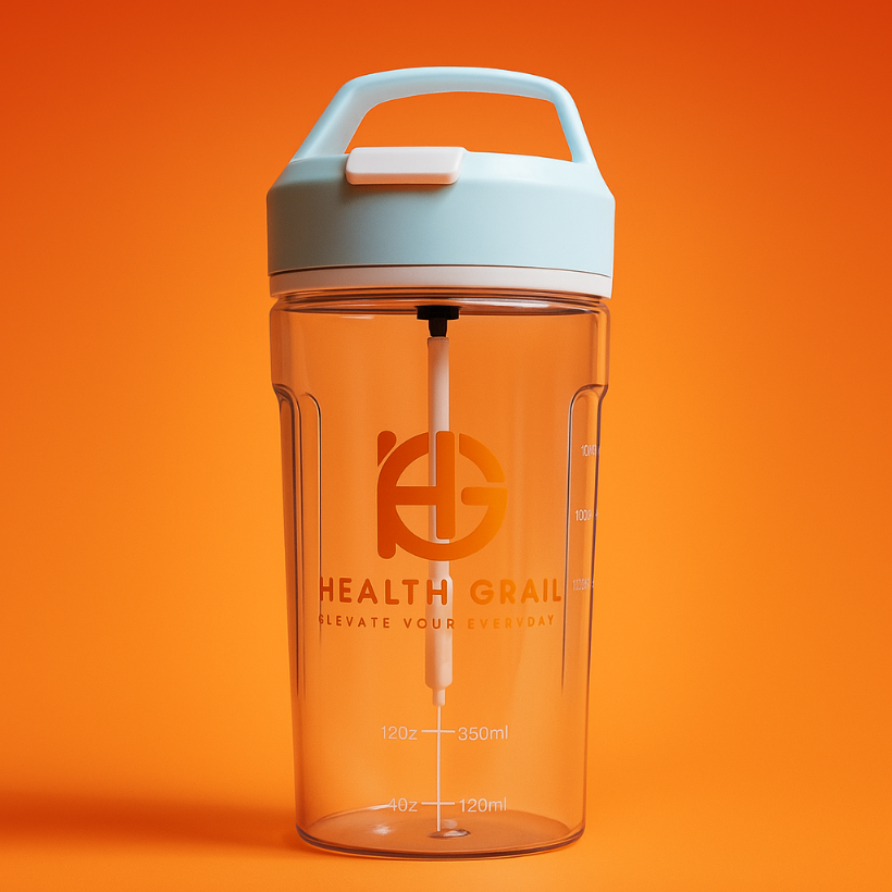Health-Grail Electric Protein Shaker Bottle (550 ML)