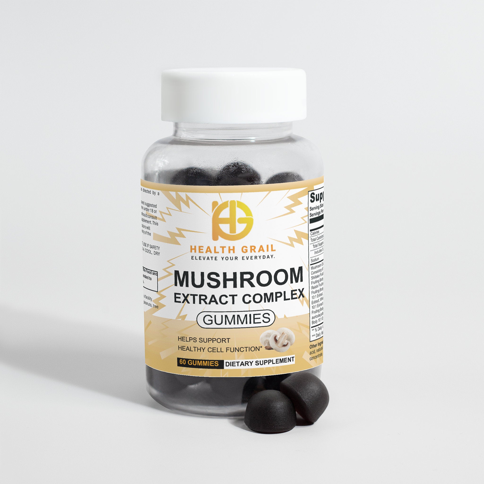 Health-Grail,Mushroom Extract Gummies
