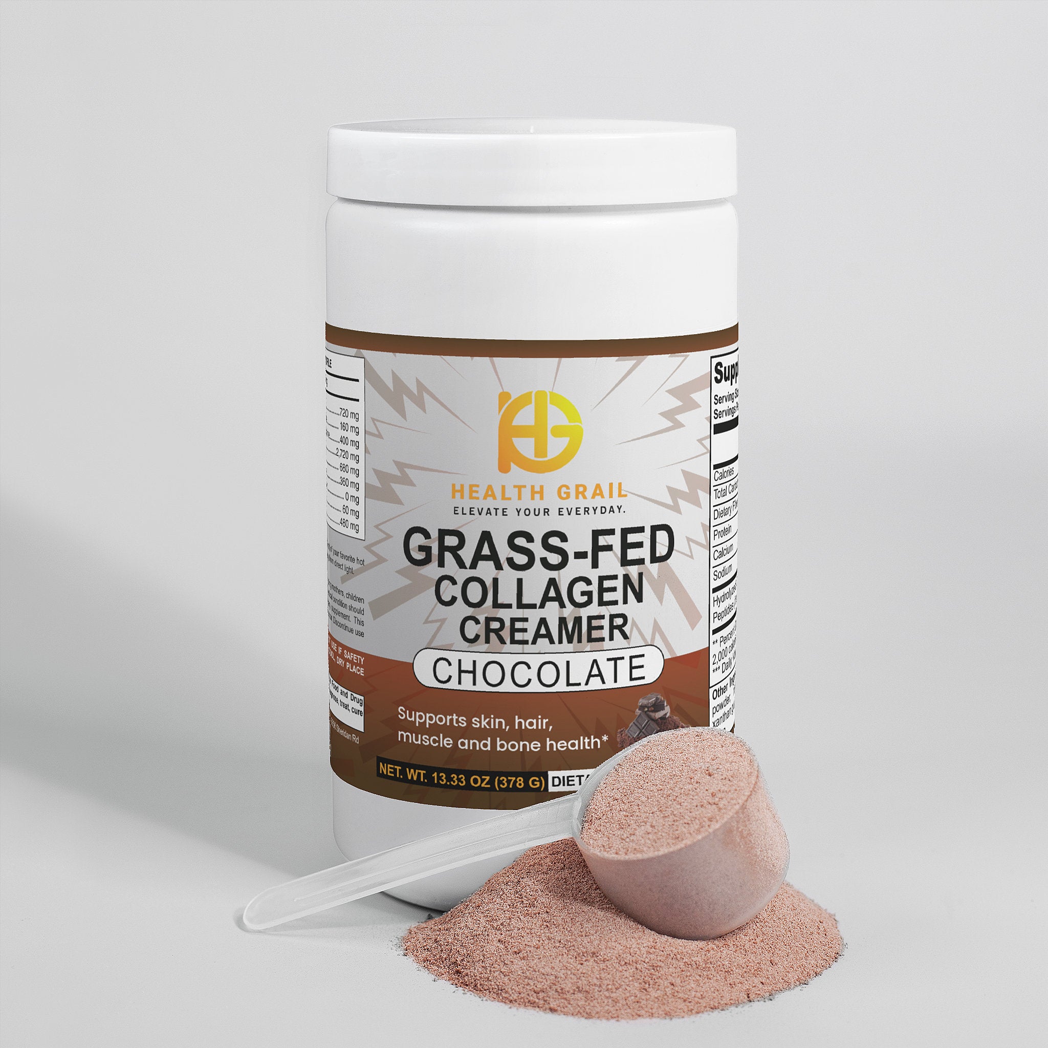 Chocolate Grass-Fed Collagen Creamer
