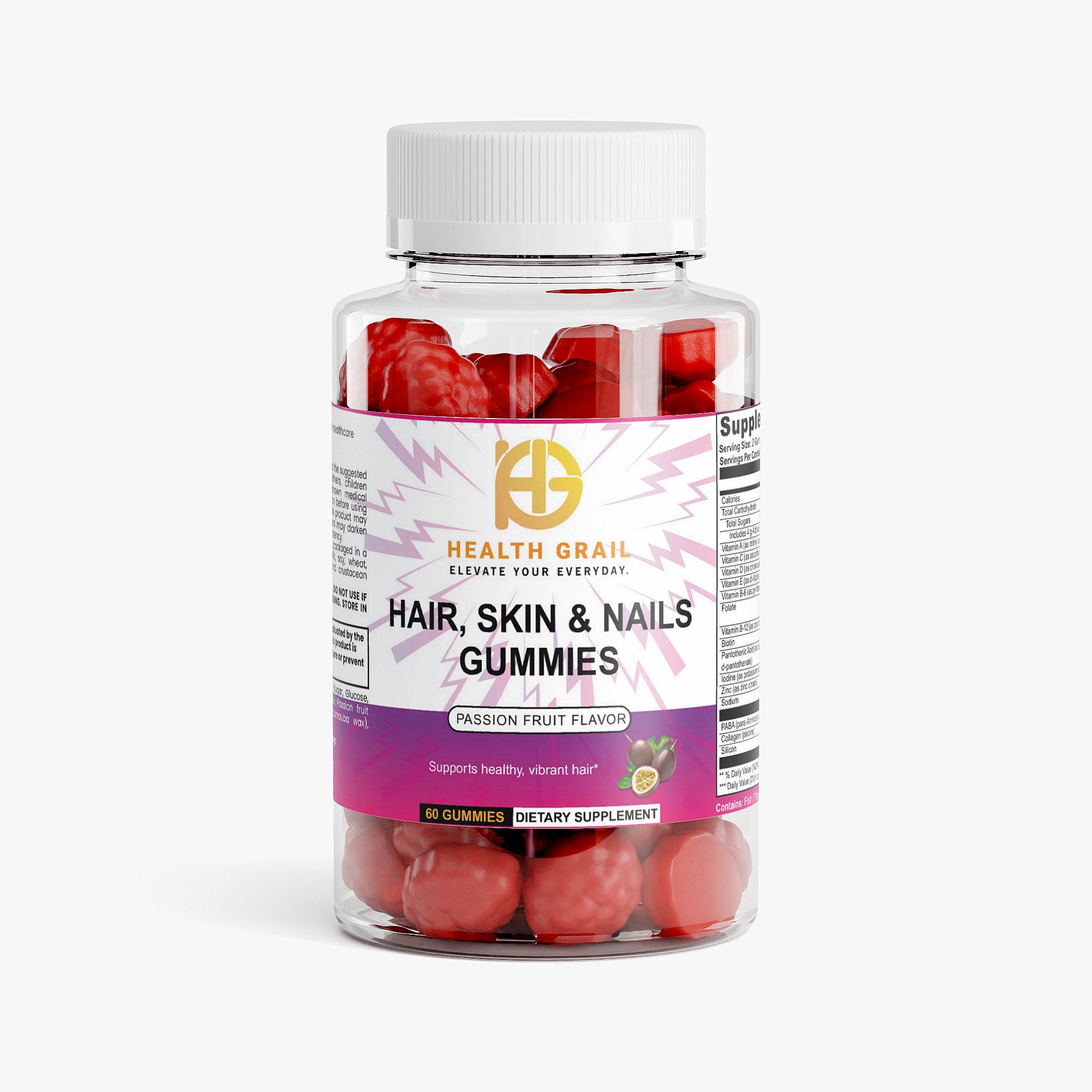 Health-Grail,Hair, Skin & Nails Gummies