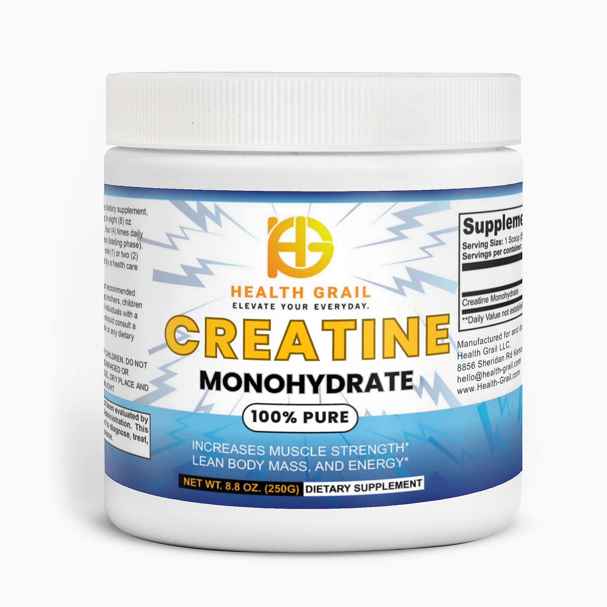 HEALTH-GRAIL CREATINE MONOHYDRATE