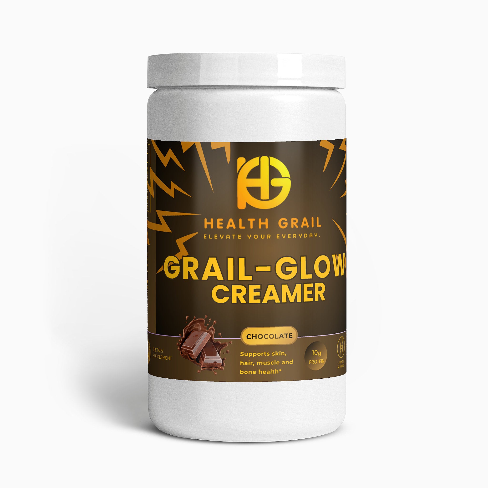 HEALTH-GRAIL CHOCOLATE GLOW COLLAGEN CREAMER