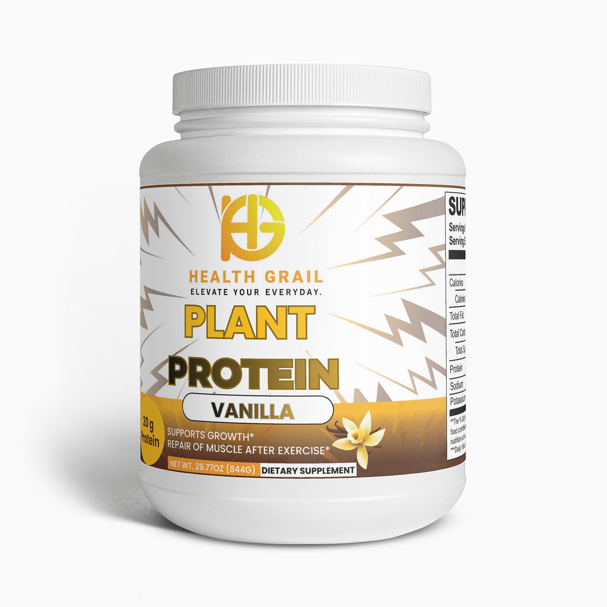 HEALTH-GRAIL VANILLA PLANT PROTEIN