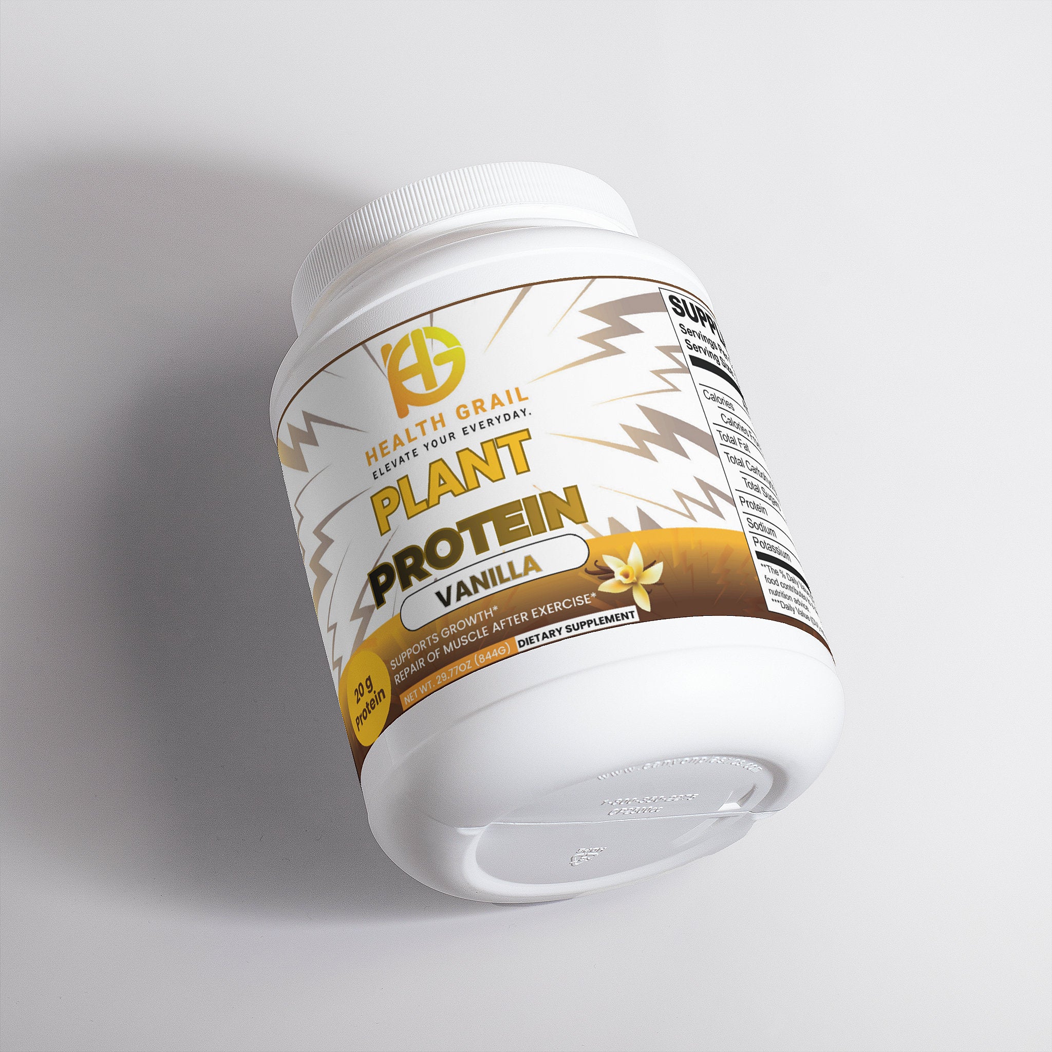 HEALTH-GRAIL VANILLA PLANT PROTEIN