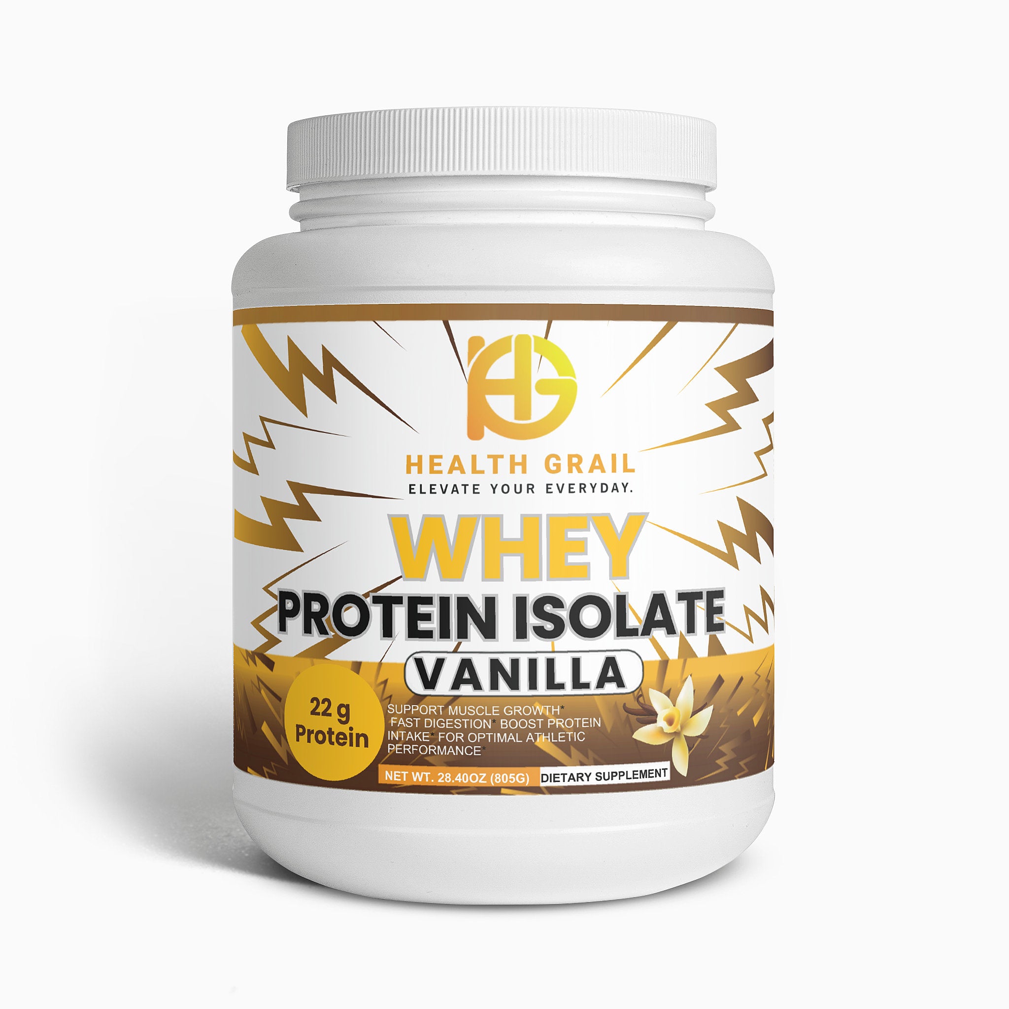 HEALTH-GRAIL VANILLA WHEY PROTEIN ISOLATE