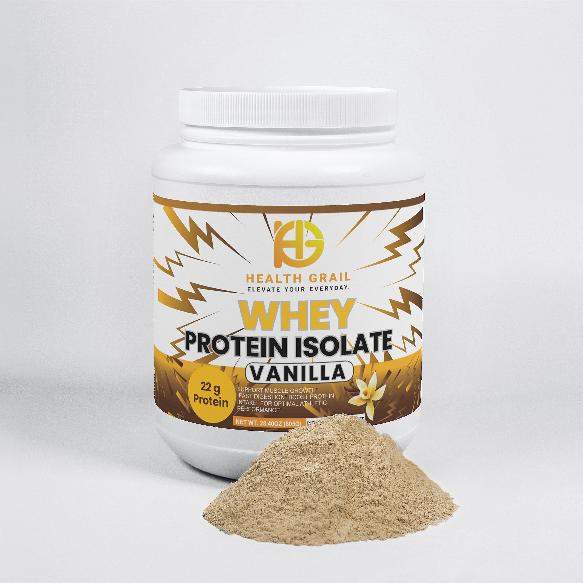 HEALTH-GRAIL VANILLA WHEY PROTEIN ISOLATE