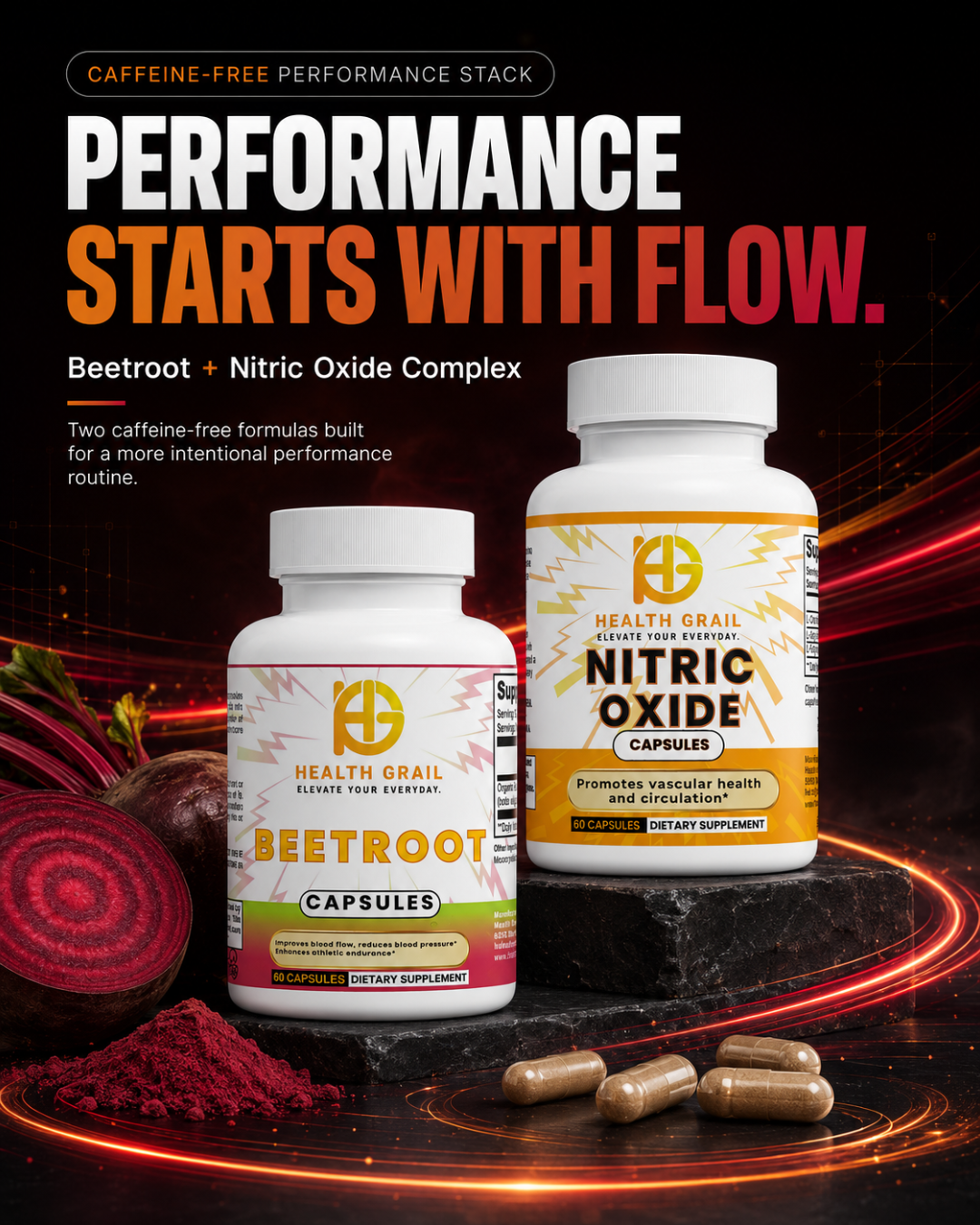 Nitric Oxide + Beetroot Bundle