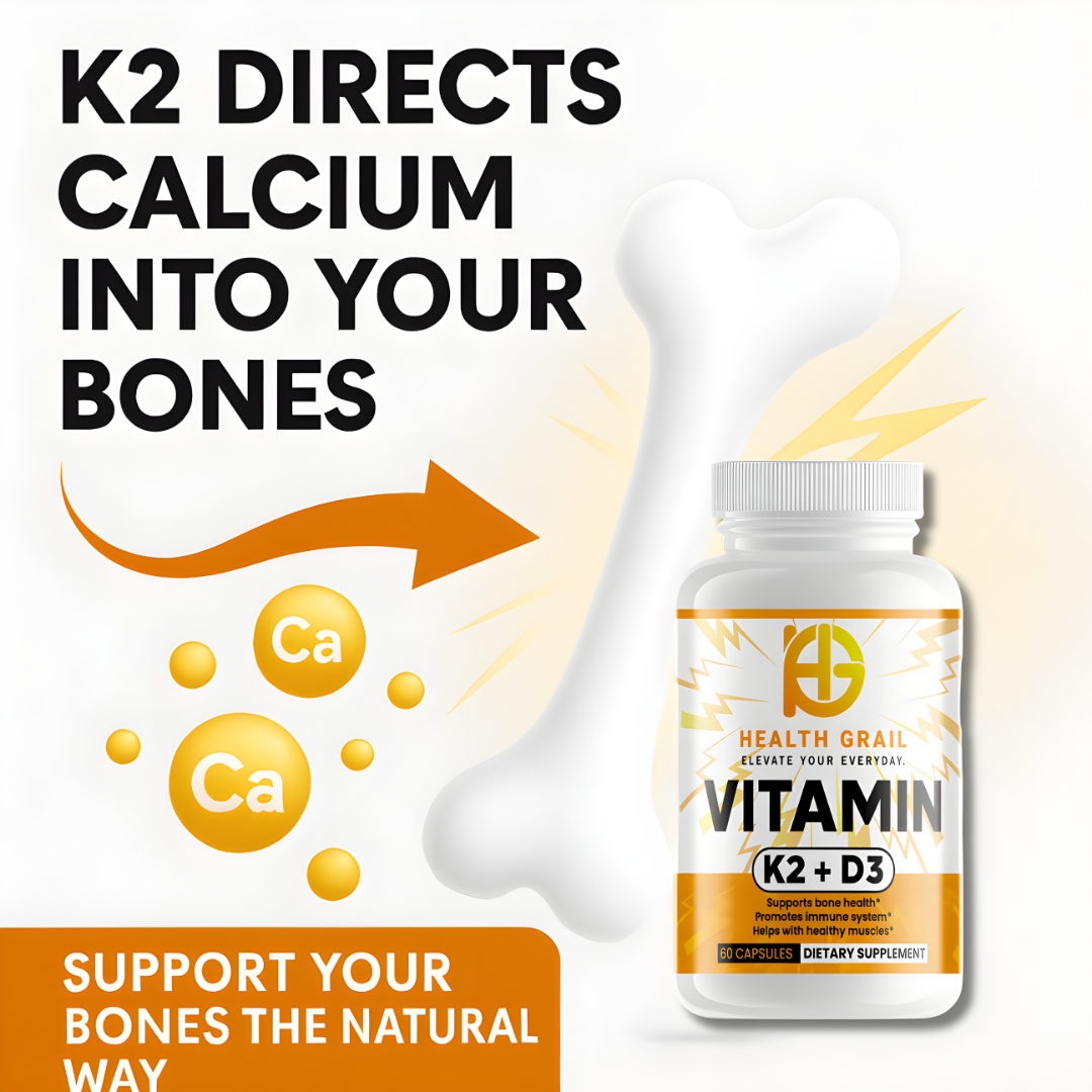 Health-Grail Vitamin K2 + D3