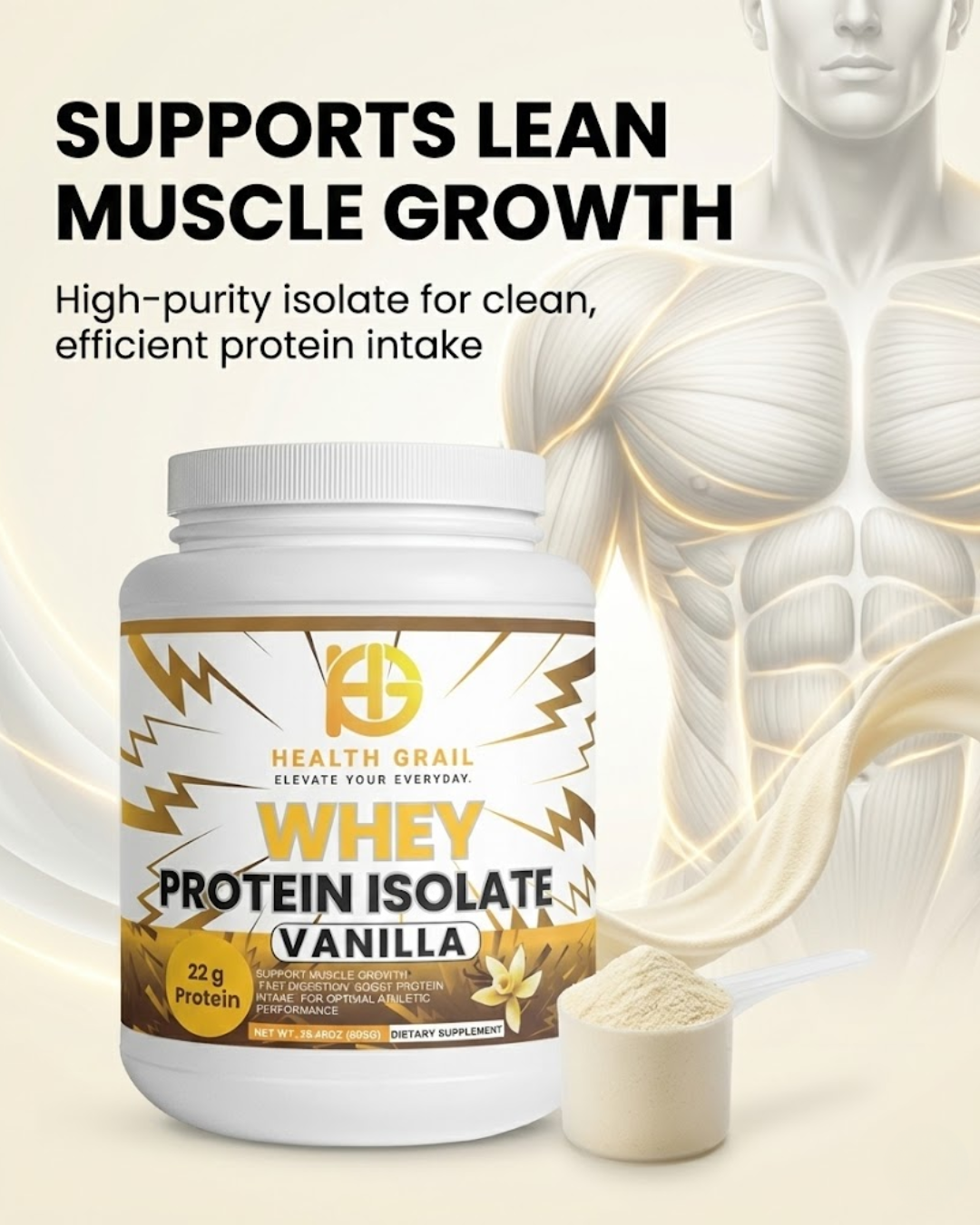 Vanilla Whey Protein Isolate