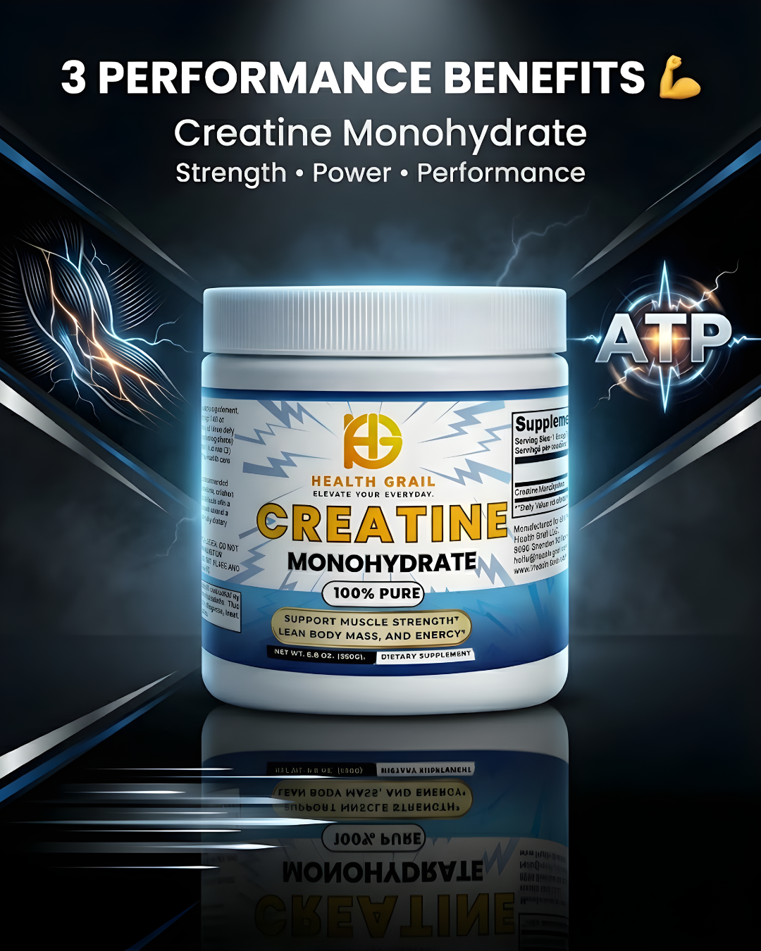 Health-Grail Creatine Monohydrate