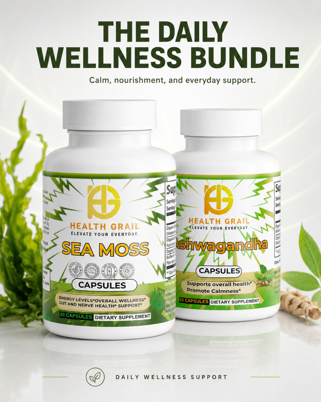 Ashwagandha + Sea Moss Bundle