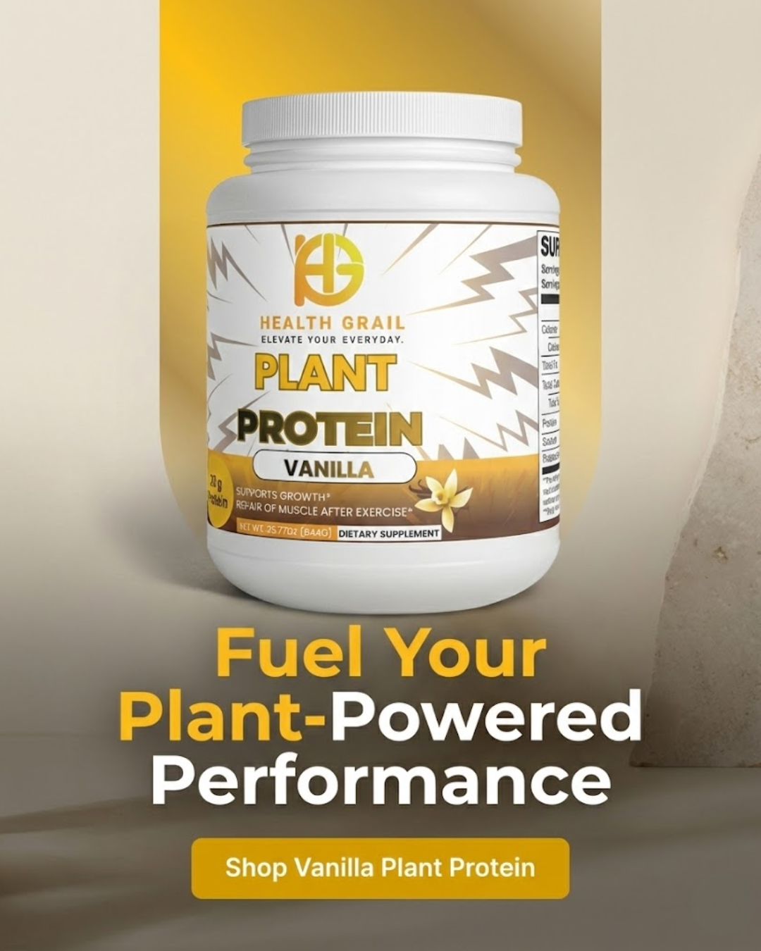 Vanilla Plant Protein