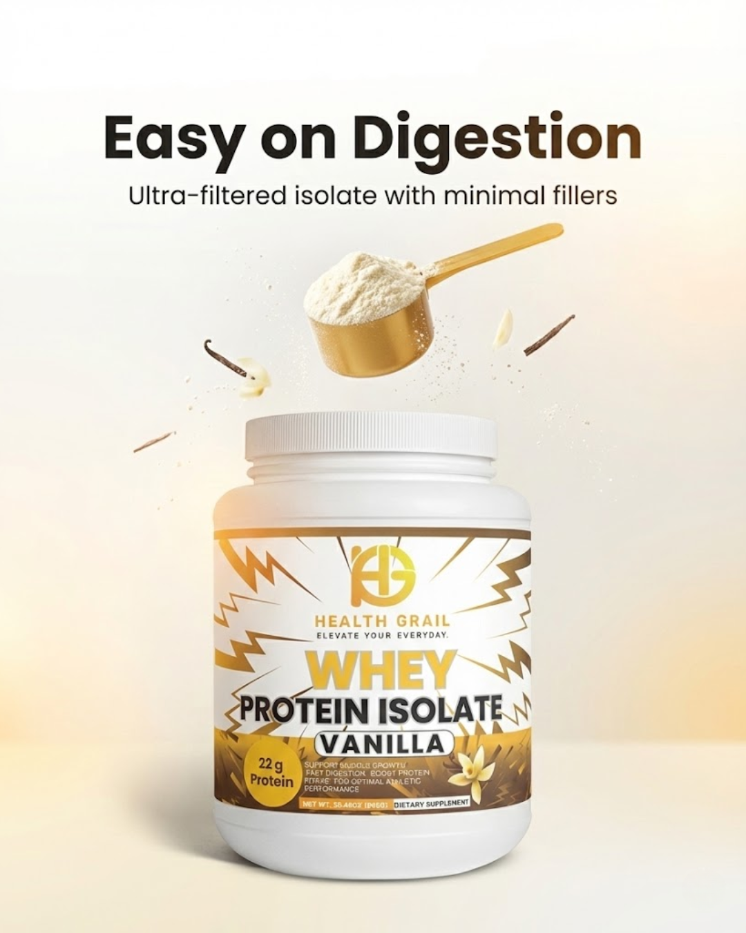 Vanilla Whey Protein Isolate