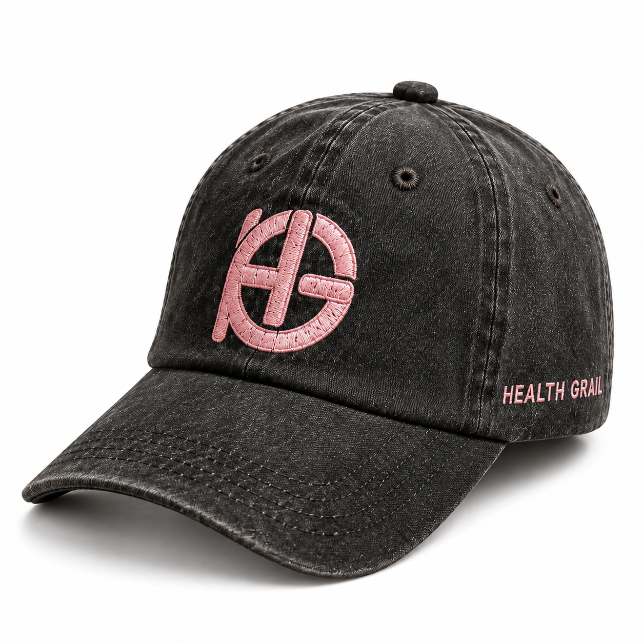 Black Lifestyle Off-Duty Cap Pink Logo