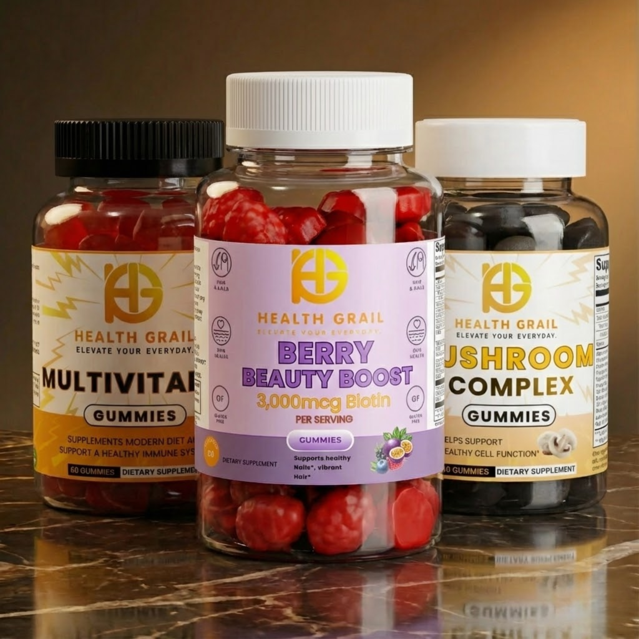 HEALTH-GRAIL GUMMY BUNDLE