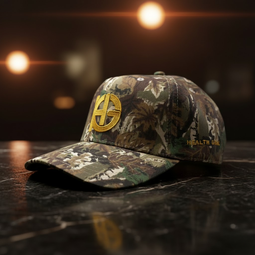 Health-Grail Rugged Camo Hat