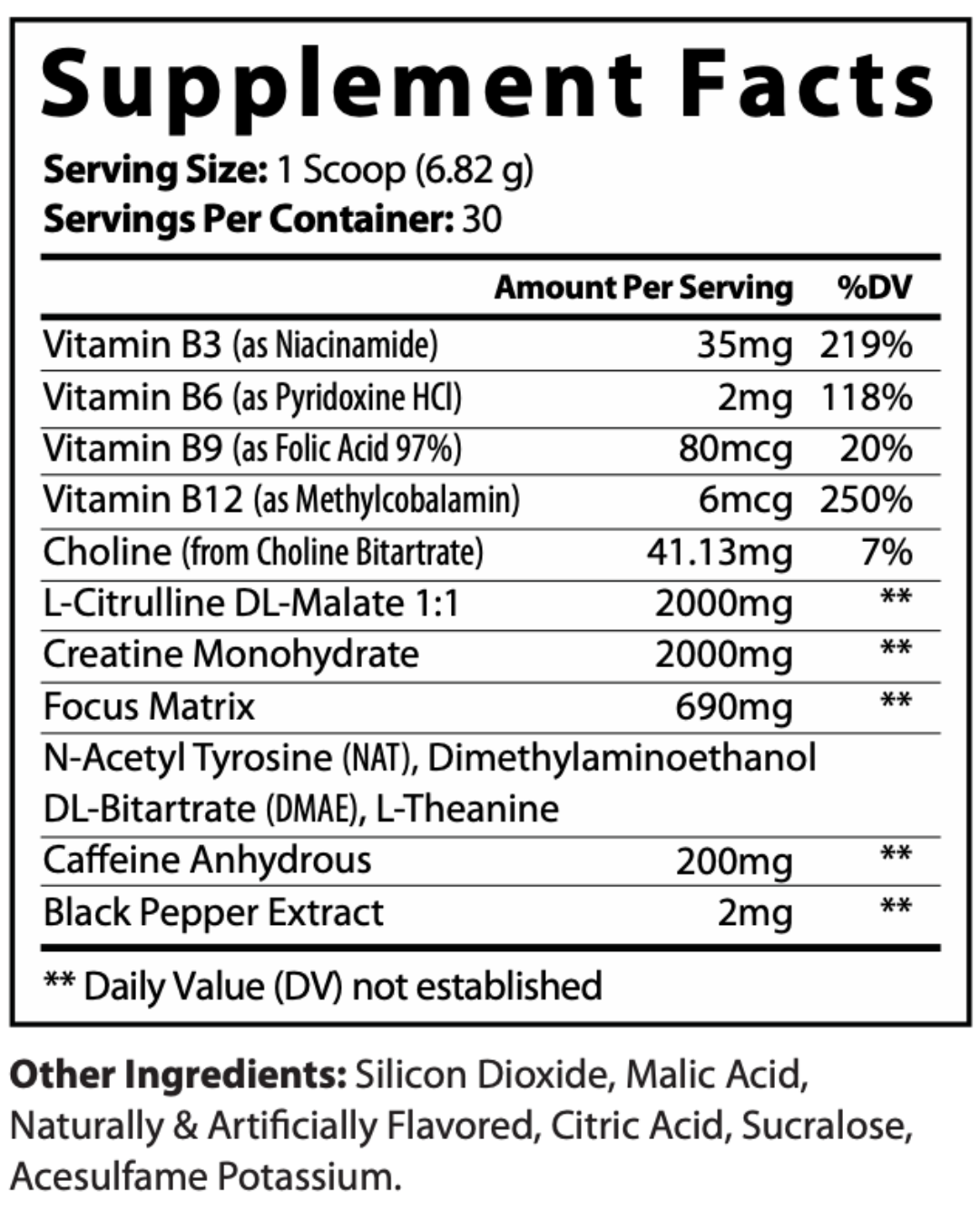 Health-Grail Fruit Punch Pre workout