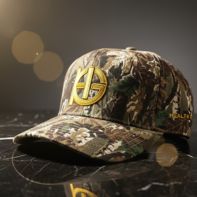 Health-Grail Rugged Camo Hat
