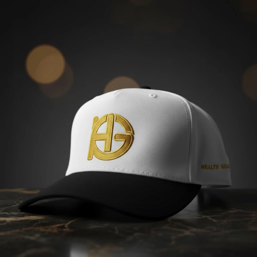 premium white hat for athletes - Health Grail