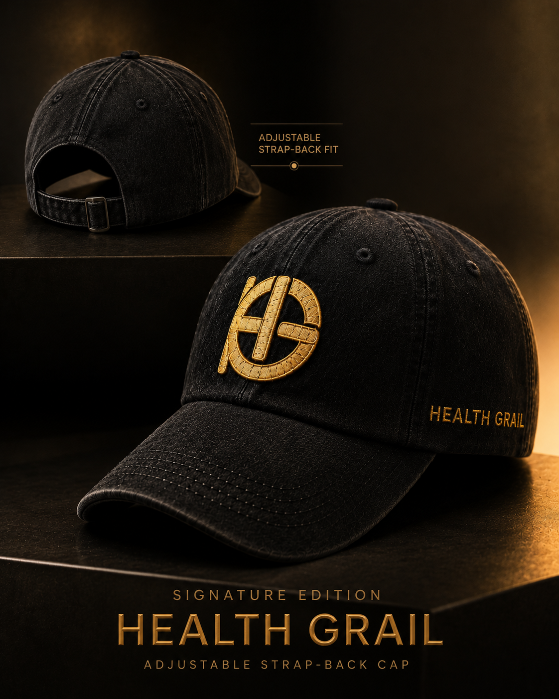 Black Lifestyle Off-Duty Cap