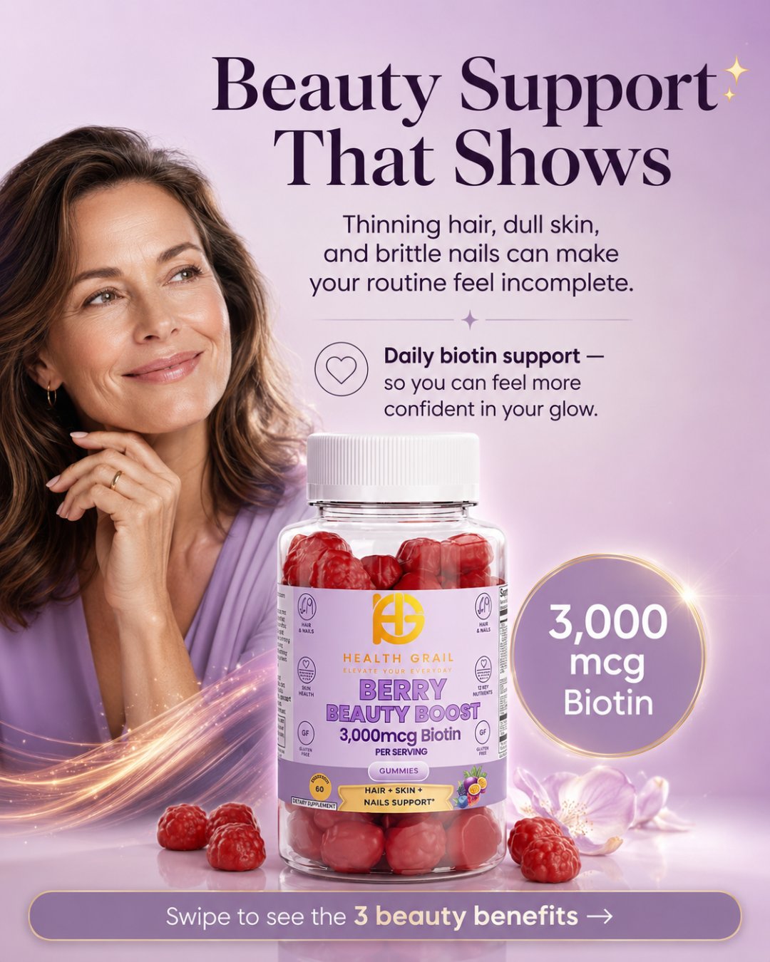 health-grail biotin support gummies