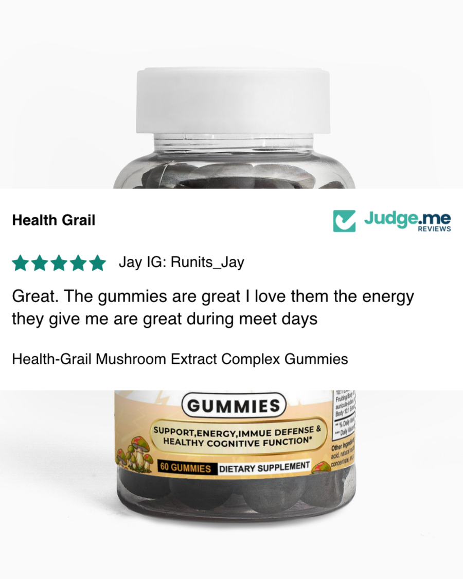 Jay’s review of Health-Grail Mushroom Complex Gummies