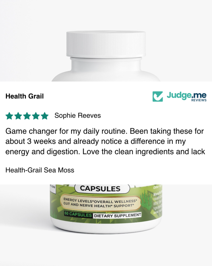 Sophie Reeves’s review of Health-Grail Sea Moss